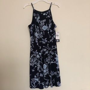 BCX Floral-Print Fit & Flare Dress